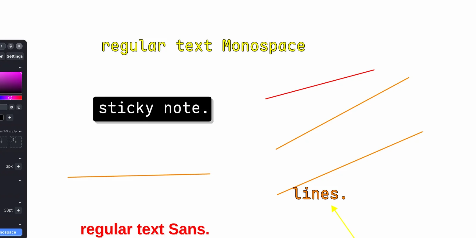 Whiteboard mode with annotations